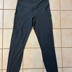 Rae Mode Basic Leggings W/pockets Sz S Gray NWOT!